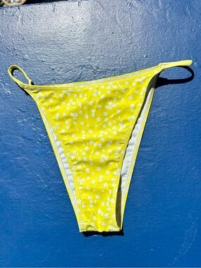 Sunny Yellow Cheeky Bikini Bottom